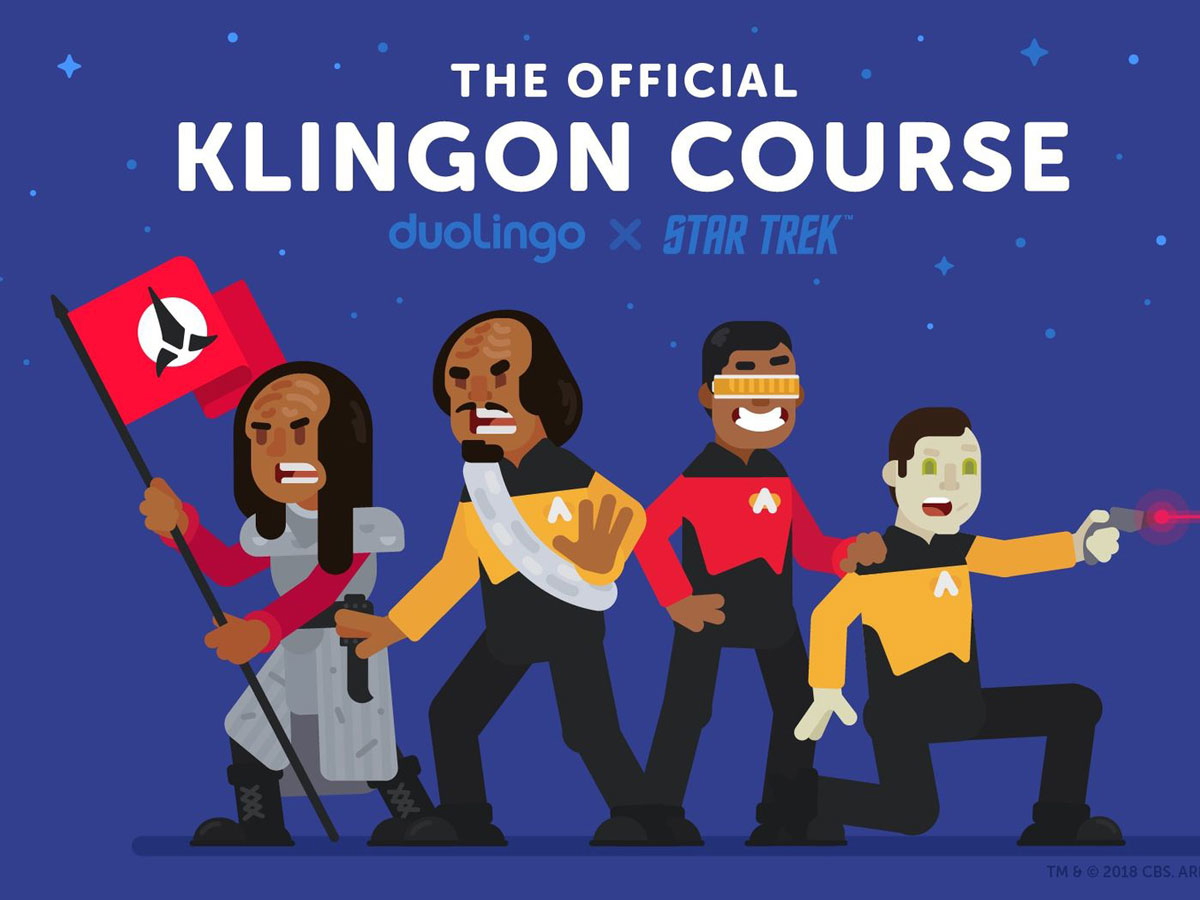 klingon duolingo course