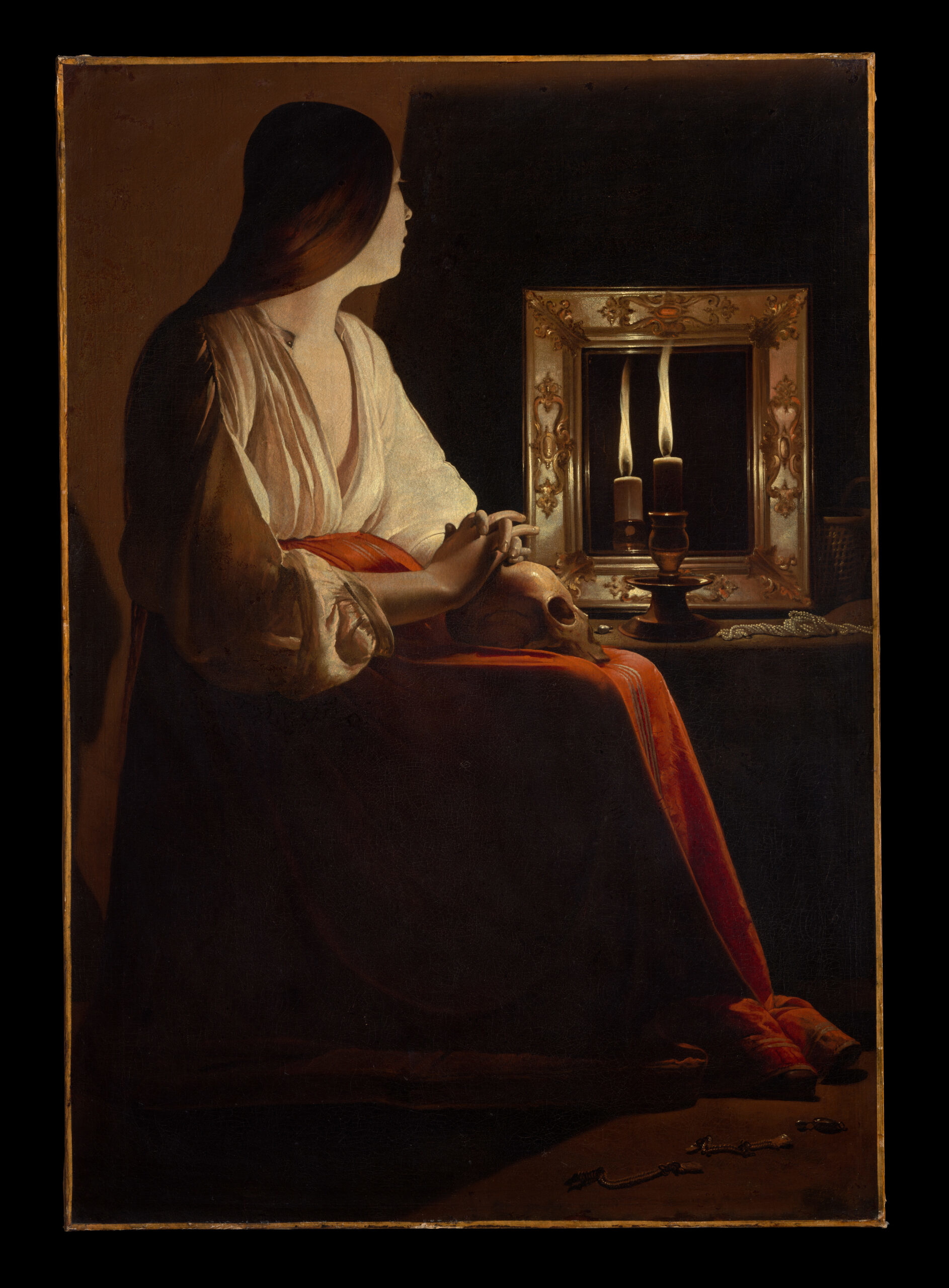 latour magdalene baroque painting