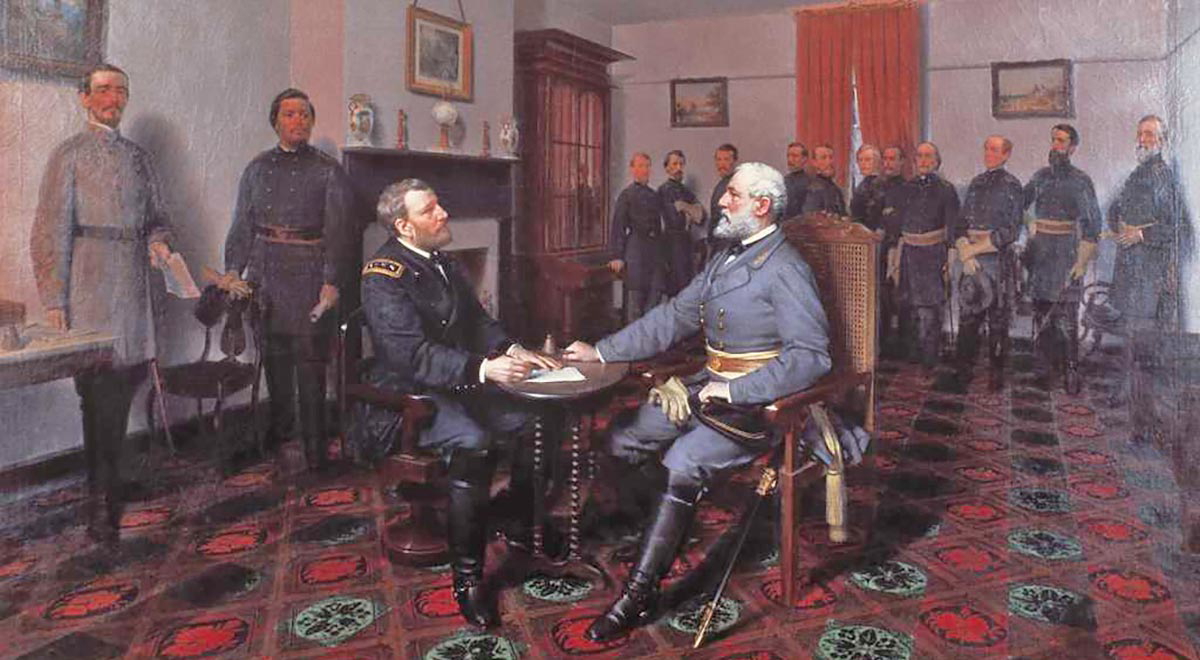 lee surrenders april 1865
