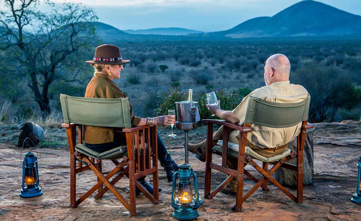 lions tsavo tourism
