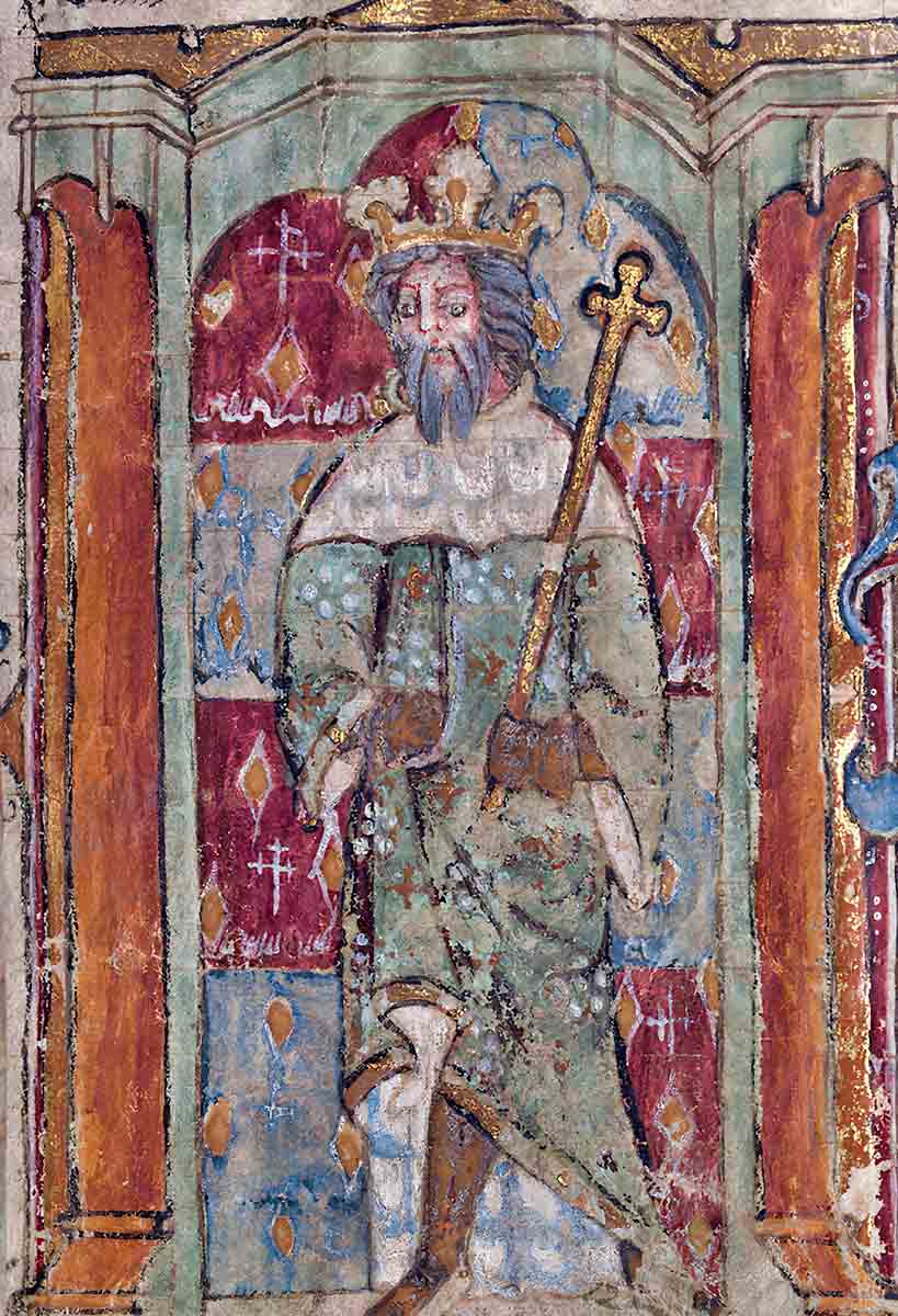 llanbeblig hours magnus maximus holding sceptre