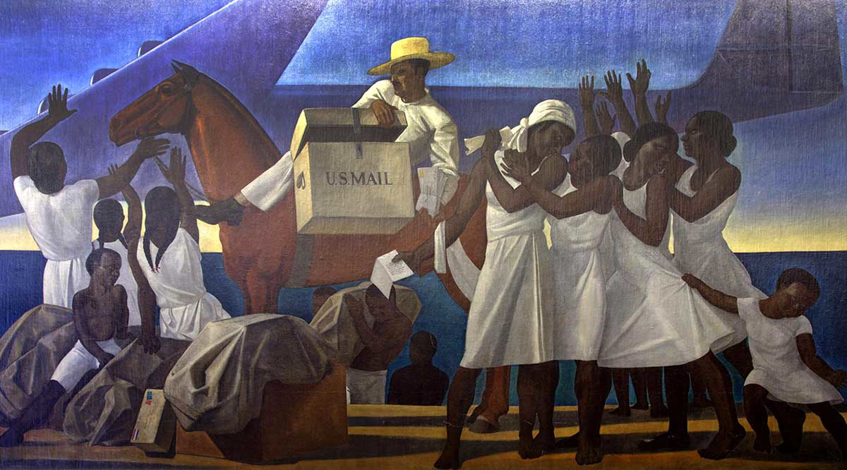 mail service tropics rockwell kent