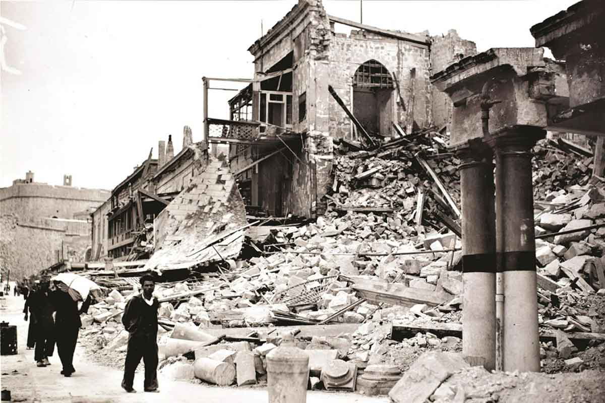 malta destruction bombing