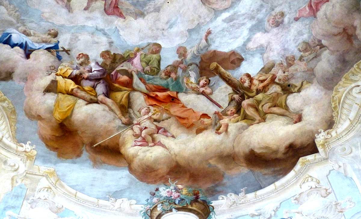 maria dreieichen glory of heaven painting