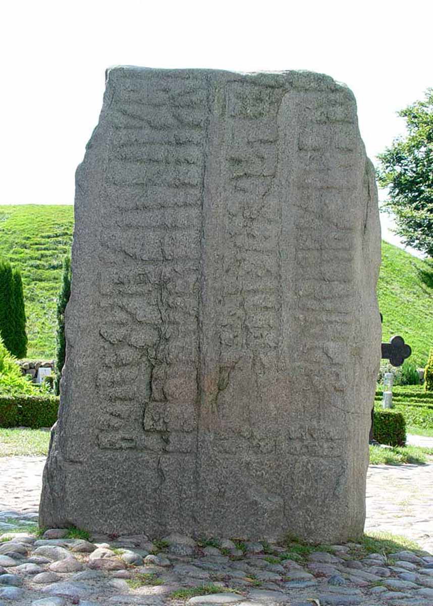 monument queen thyra viking runes
