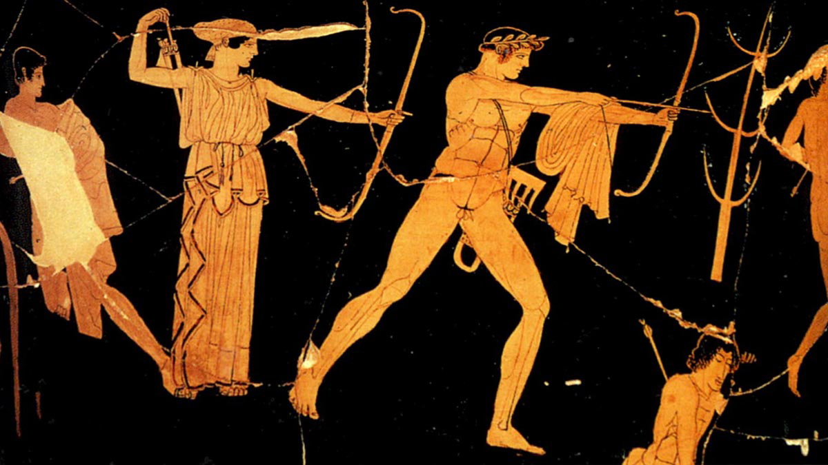 Niobe Mourning Her Children. Source: Ancient World Magazine