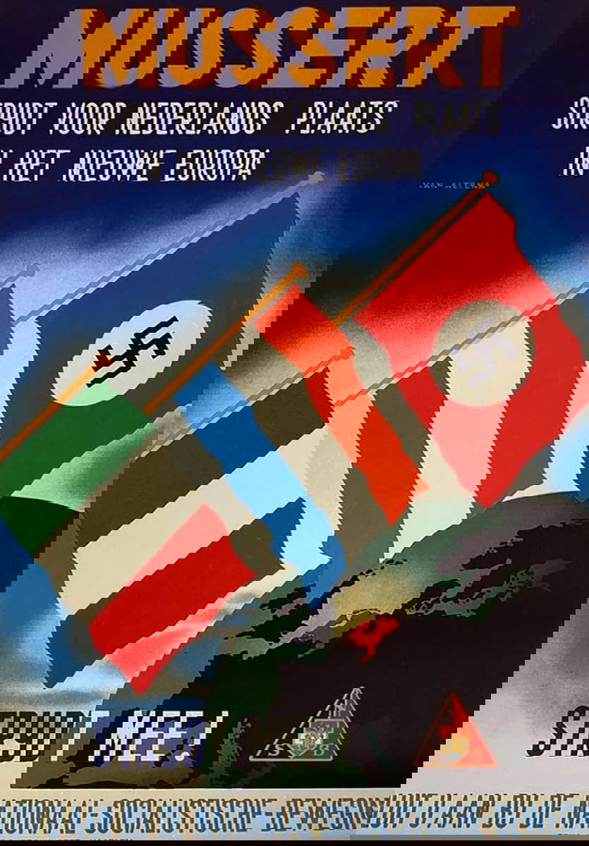 nsb poster mussert