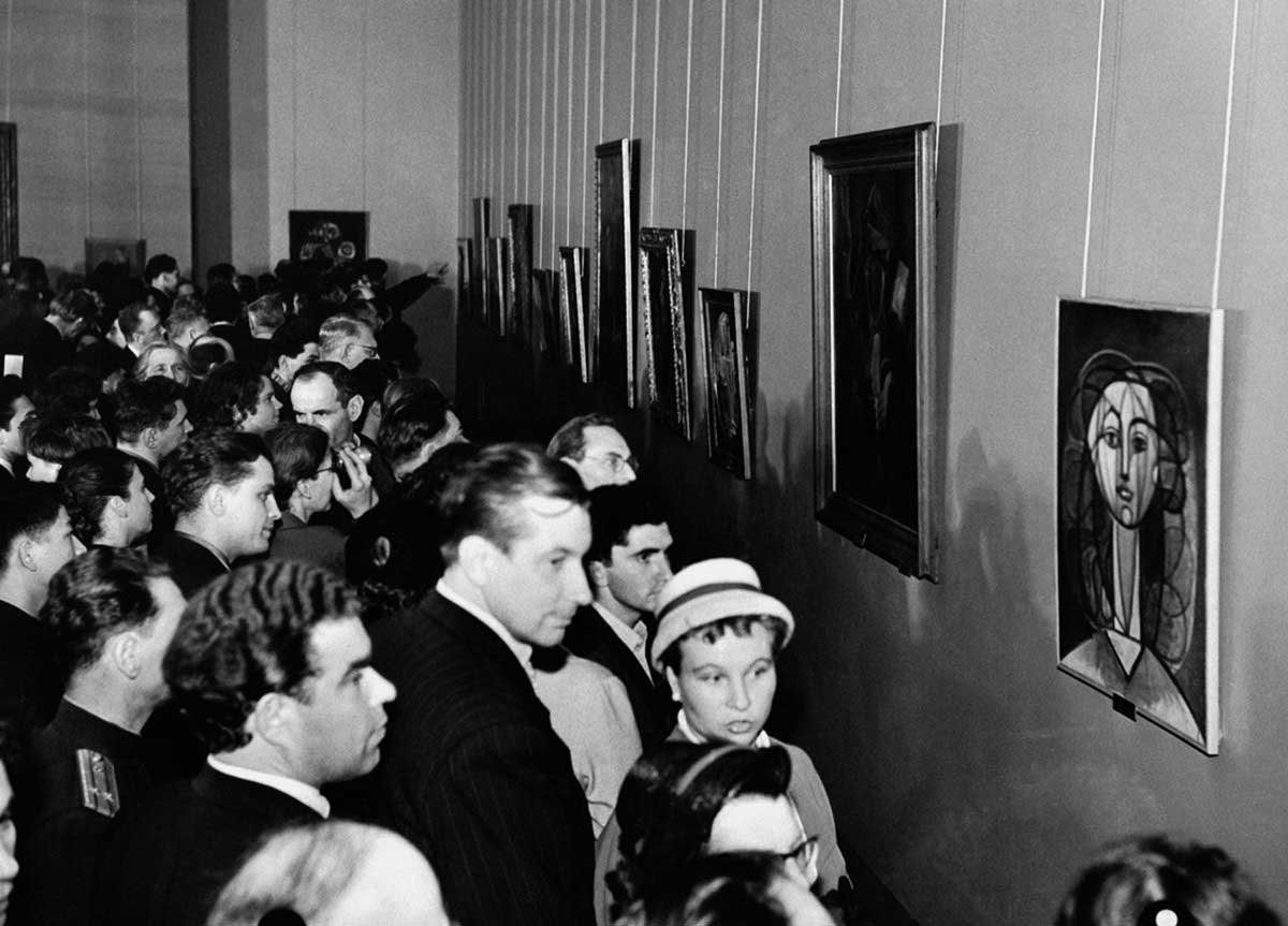 pablo picasso exhibition in the pushkin art museum moscow