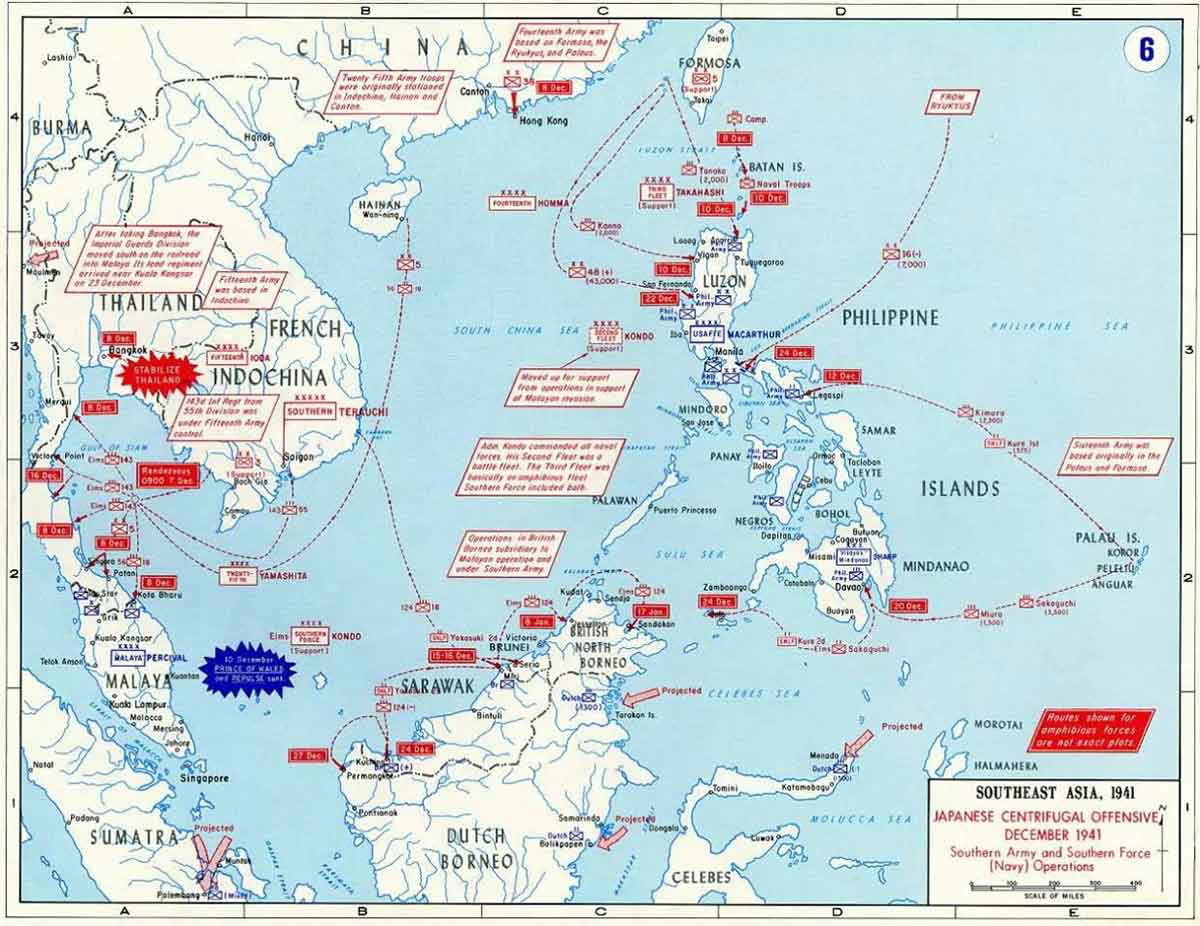 pacific offensive late 1941 japan