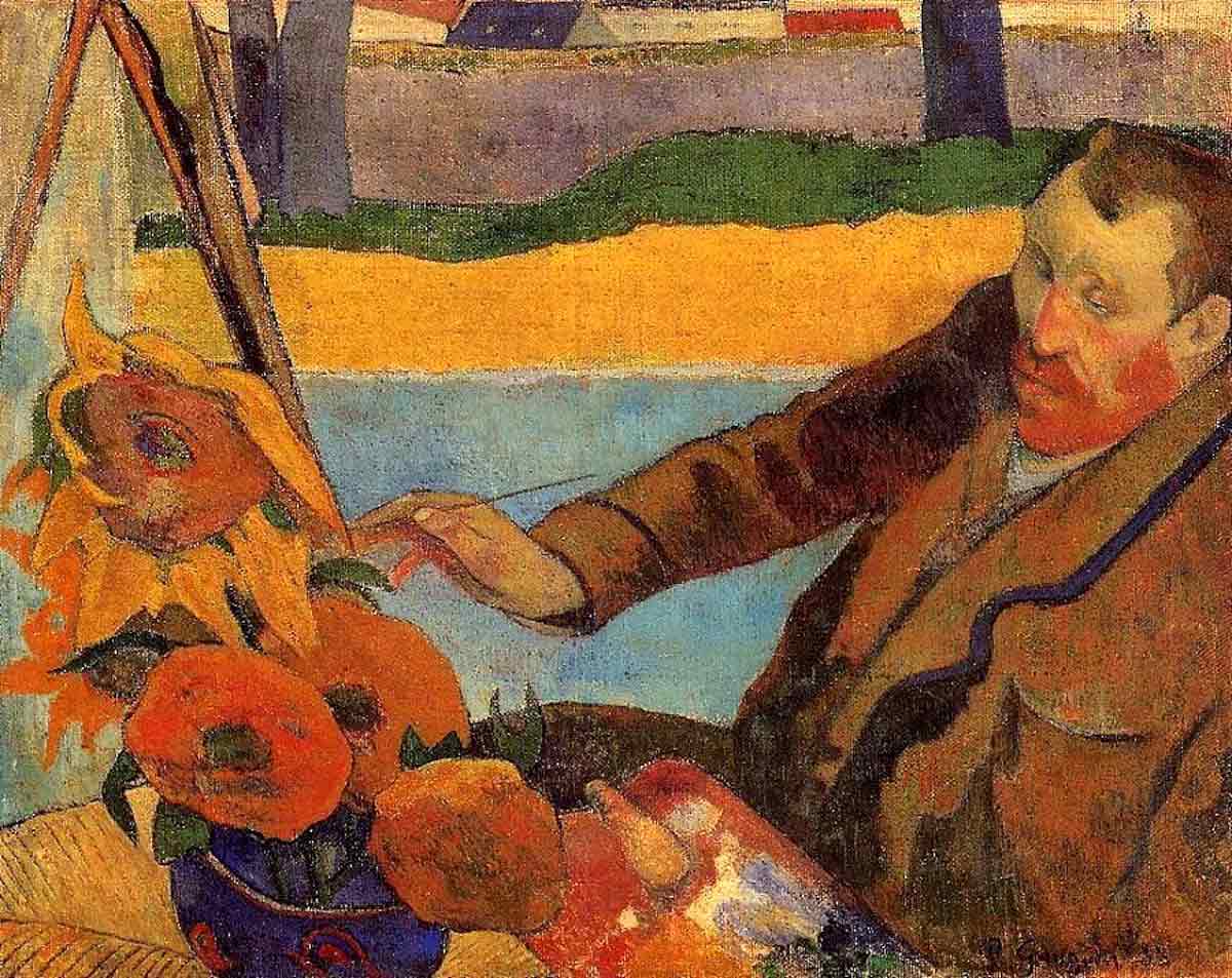 The Painter of Sunflowers, Paul Gauguin, 1888