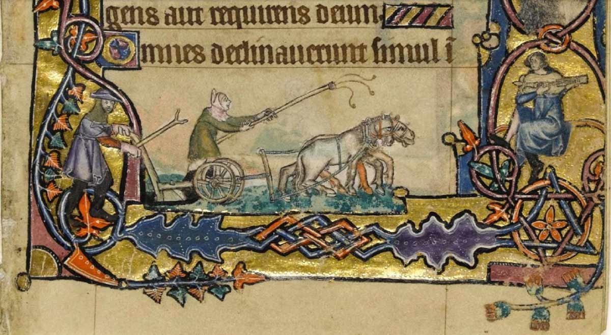 peasants and ploughs