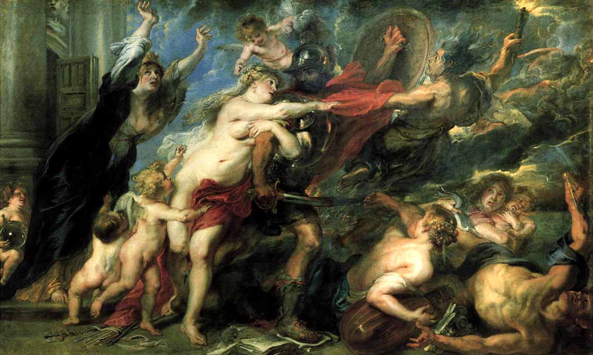 peter rubens consequences of war painting