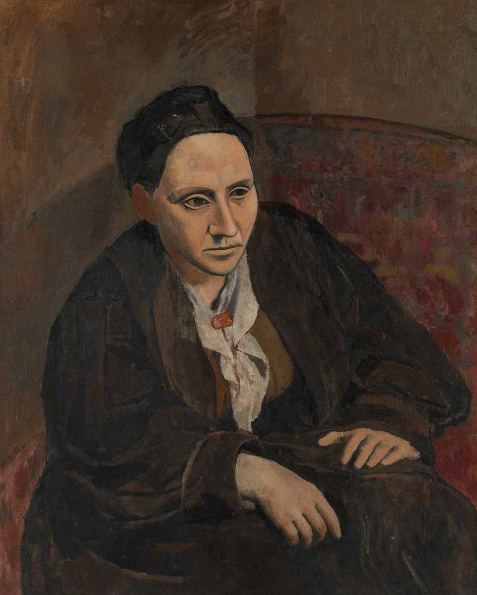 picasso getrude stein painting