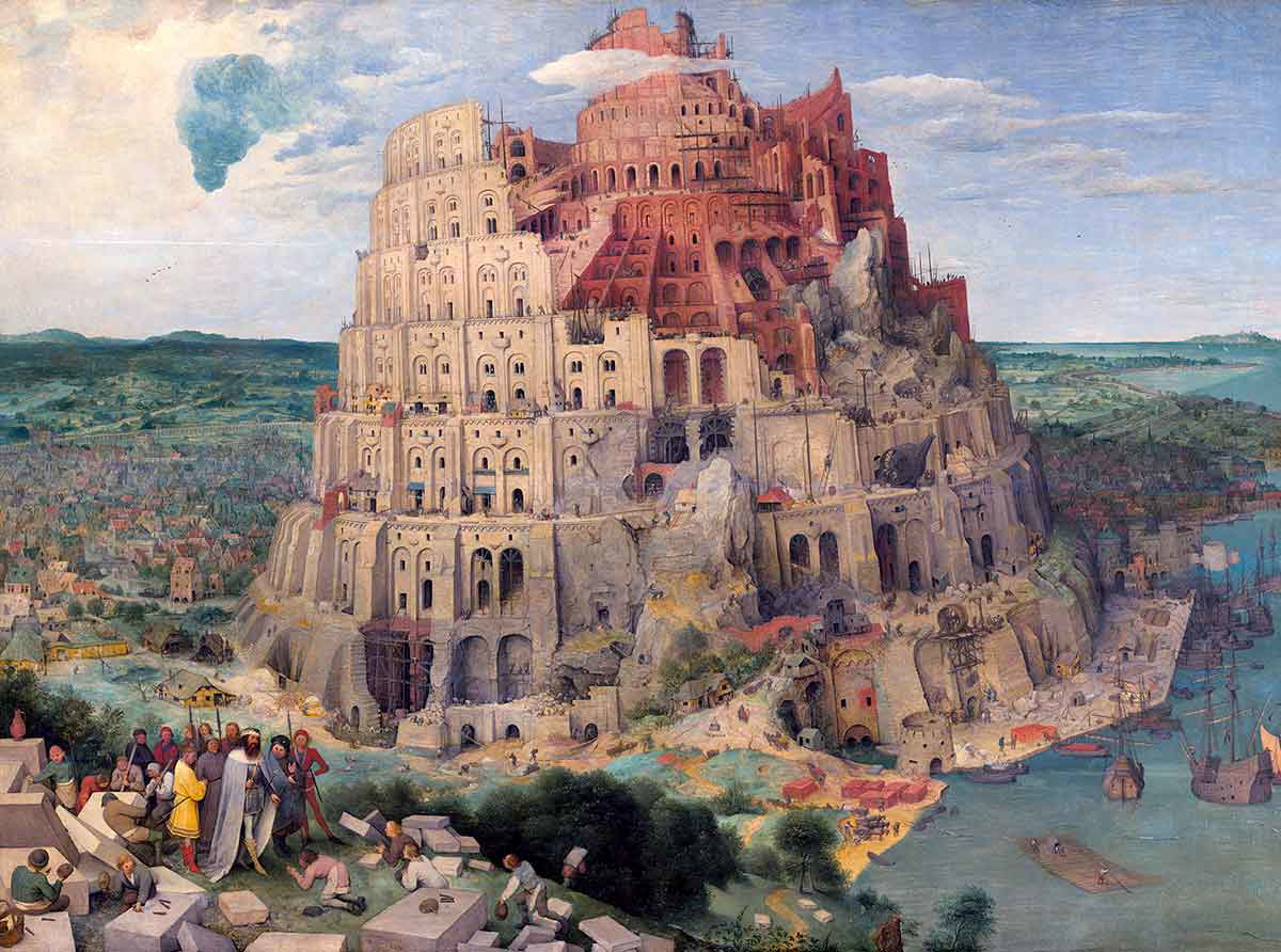 pieter bruegel tower of babel painting