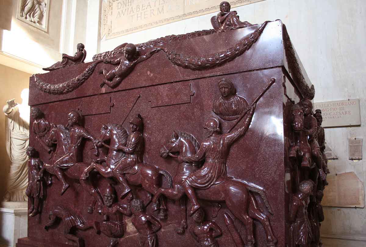porphyry sarcophagus of helena