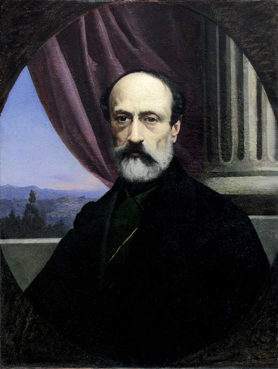 portrait of giuseppe mazzini gaetano chierici