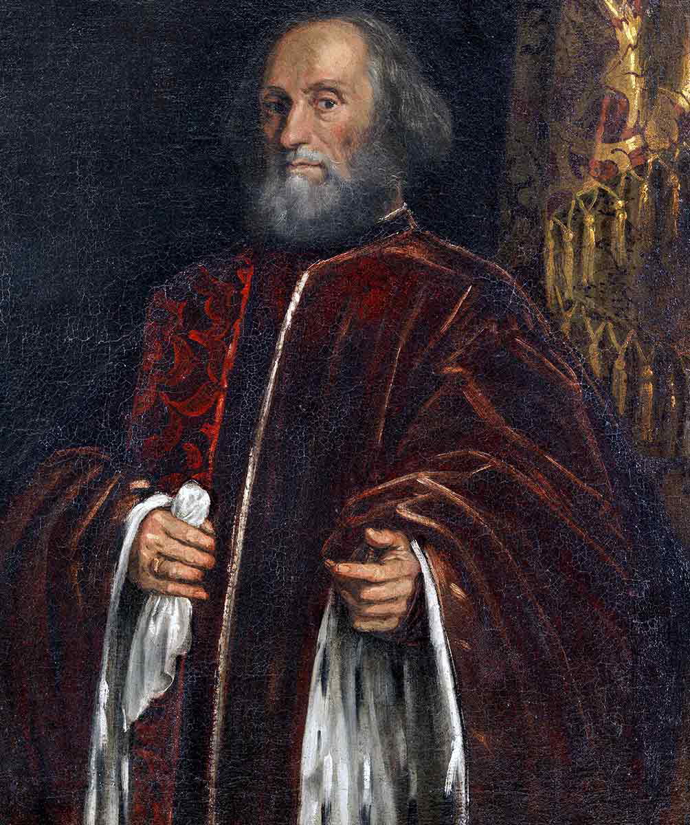 portrait of senator jacopo tintoretto