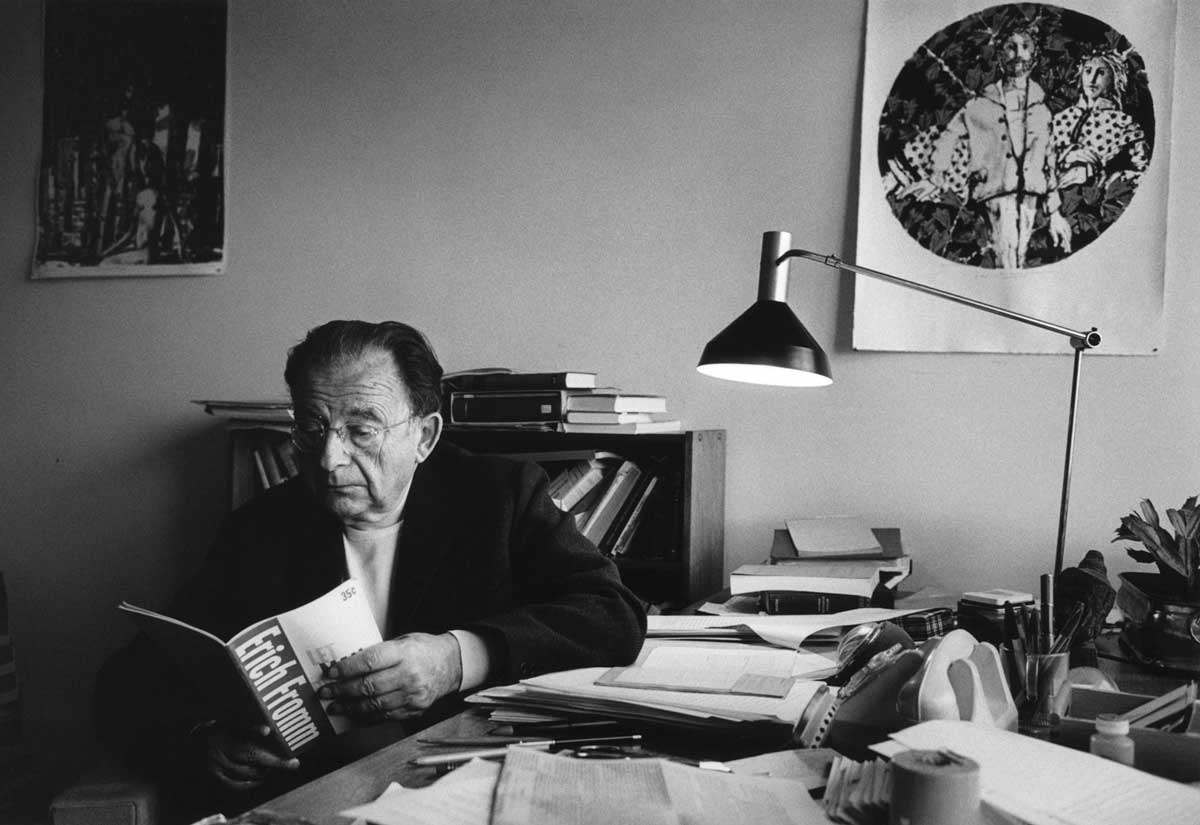 rene burri erich fromm photo