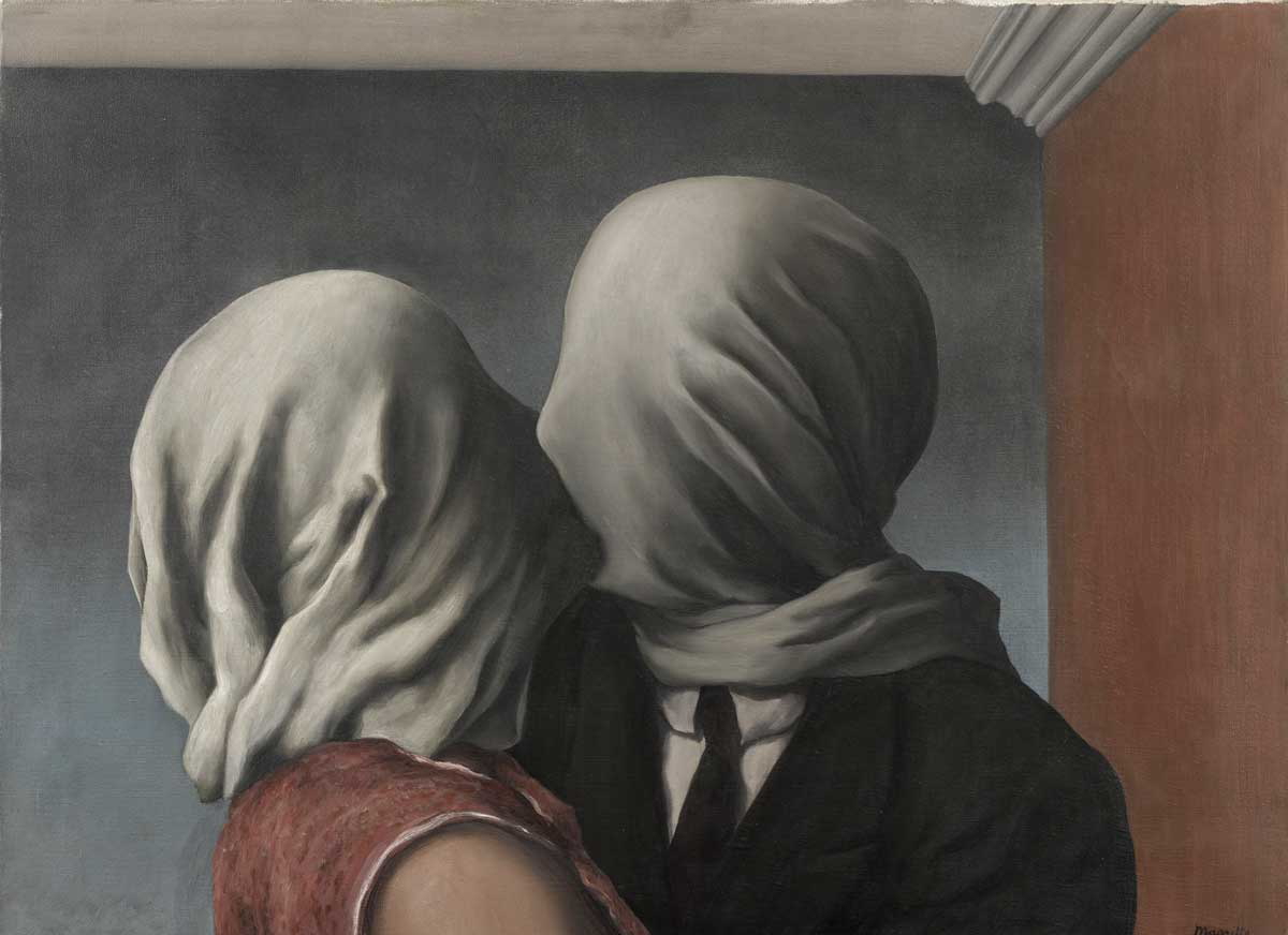 rene margitte lovers painting