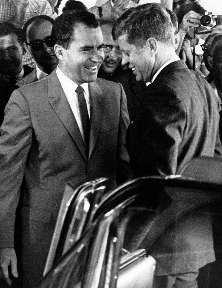 richard nixon j f kennedy photo
