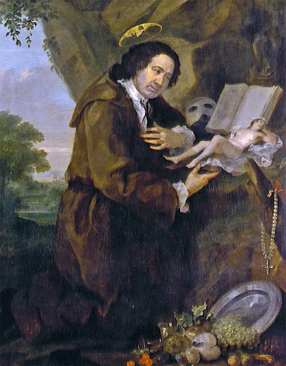 rococo artist hogarth dashwood painting