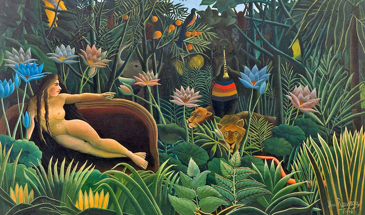 rousseau dream painting