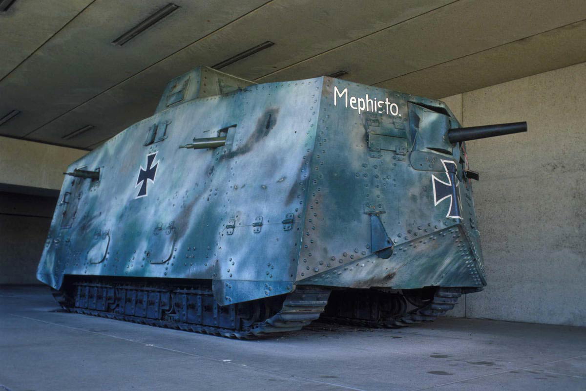schützengrabenvernichtungspanzerkraftwagen or tank