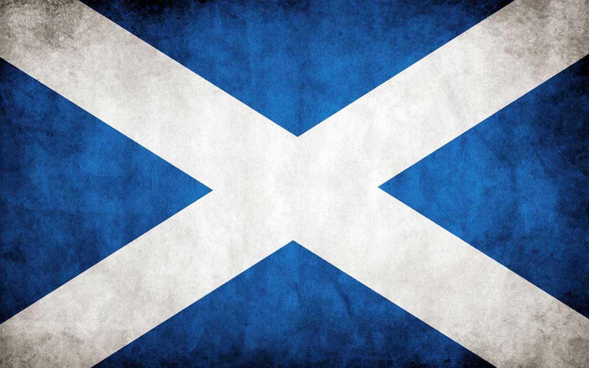scottish flag wallpaper