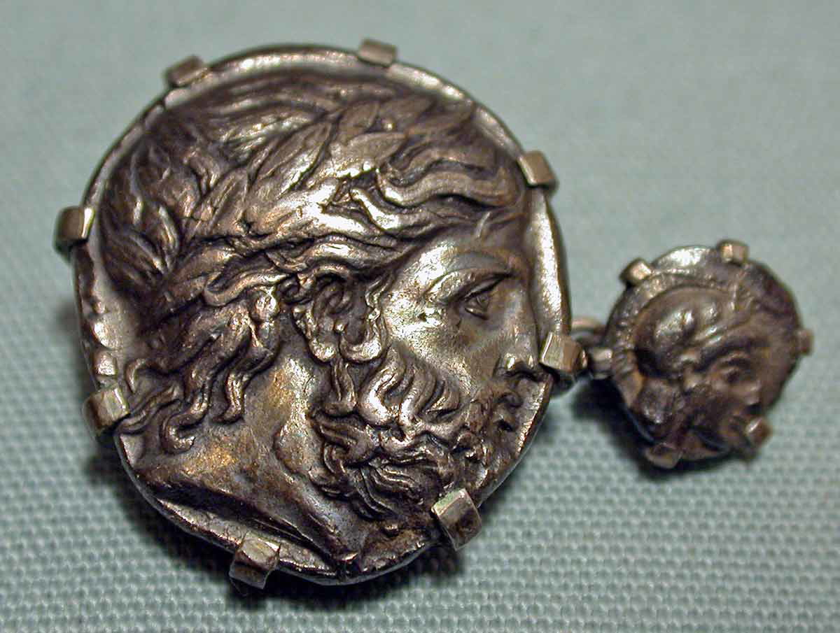 silver tetradrachm philip ii