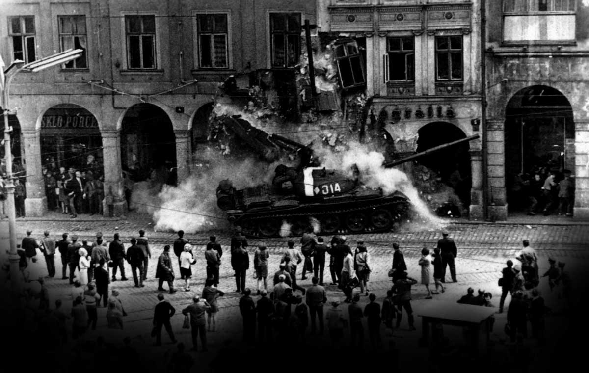 tank during prague spring 1968