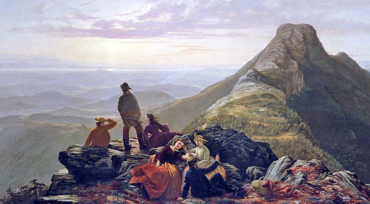 The Belated Party on Mansfield Mountain, Jerome B. Thompson, 1856. Source: The Metropolitan Museum of Art