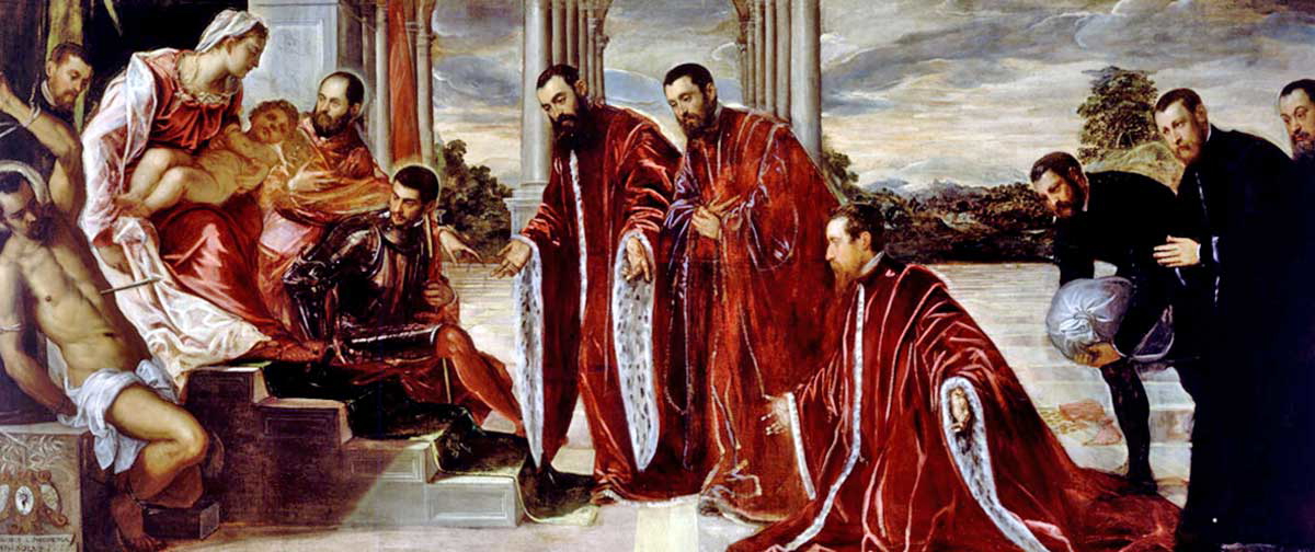 treasurers madonna camerlenghi tintoretto