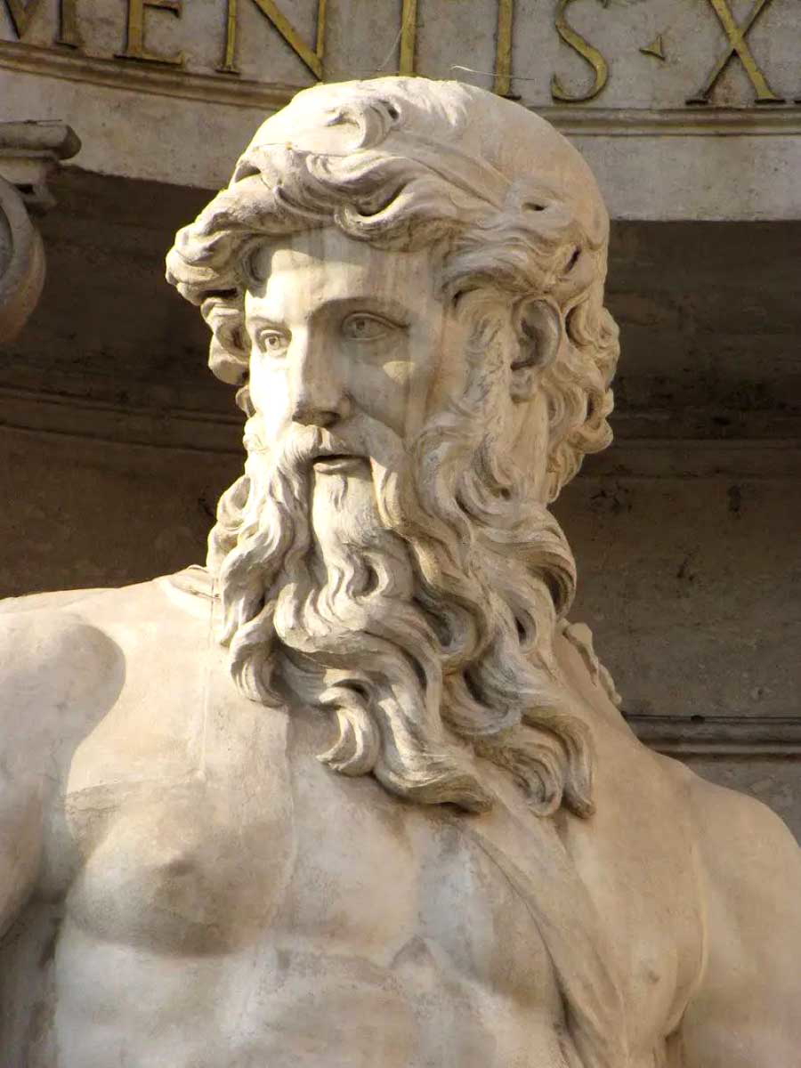 uranus god of the sky sculpture