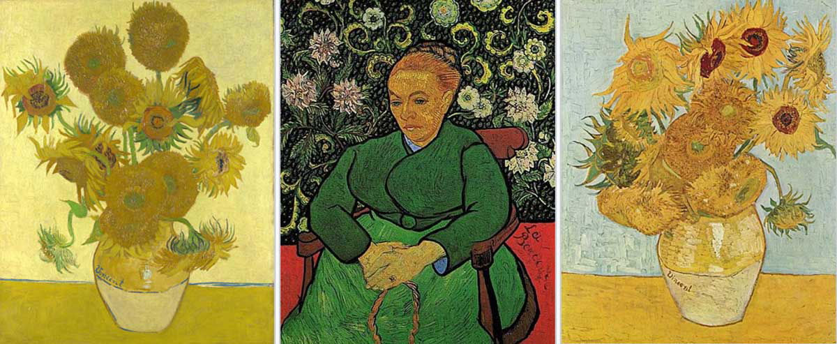van gogh berceuse triptych paintings