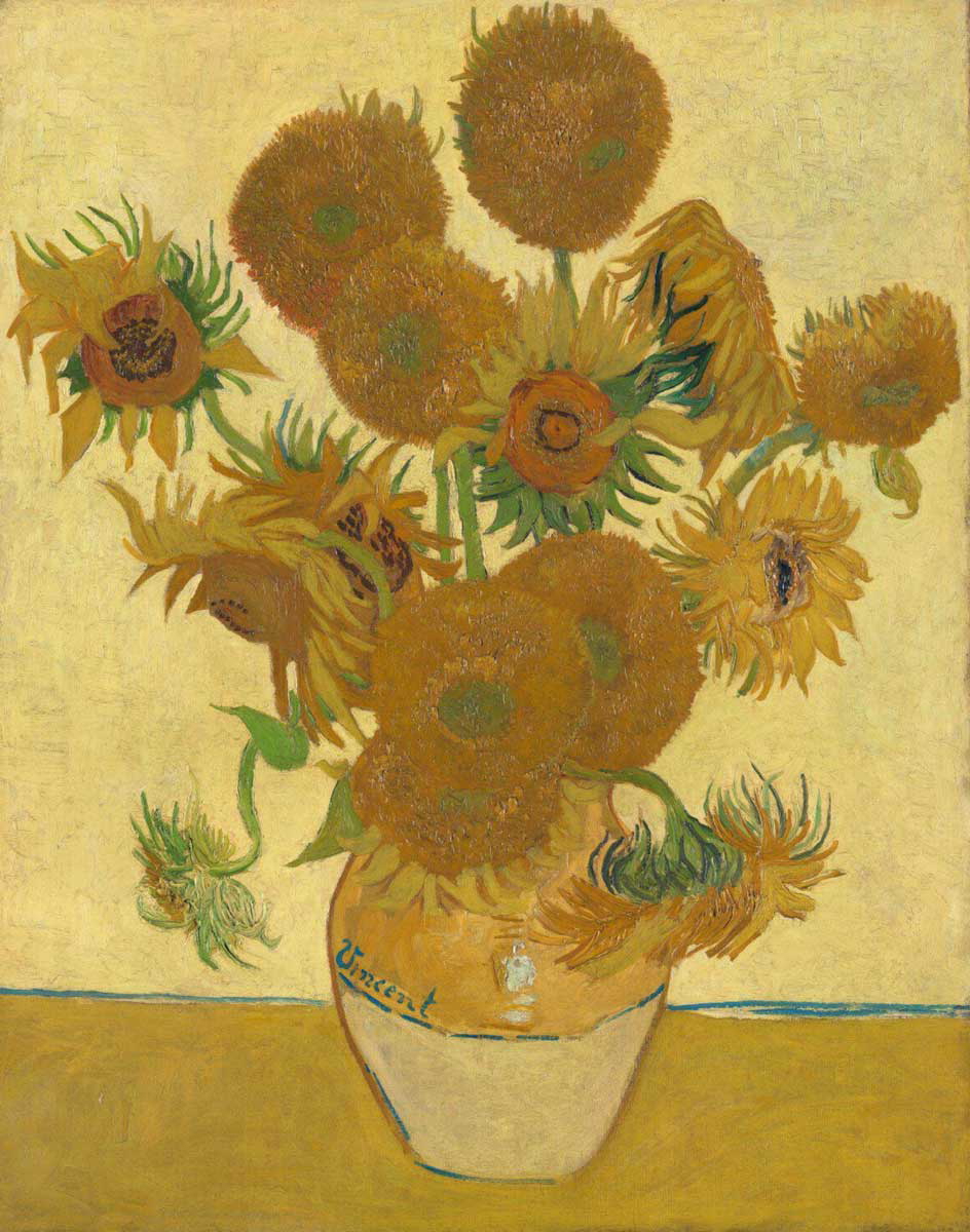 van gogh sunflowers fourth version