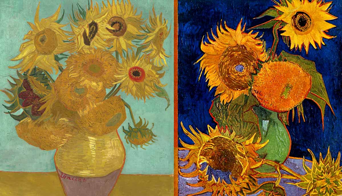 van gogh sunflowers
