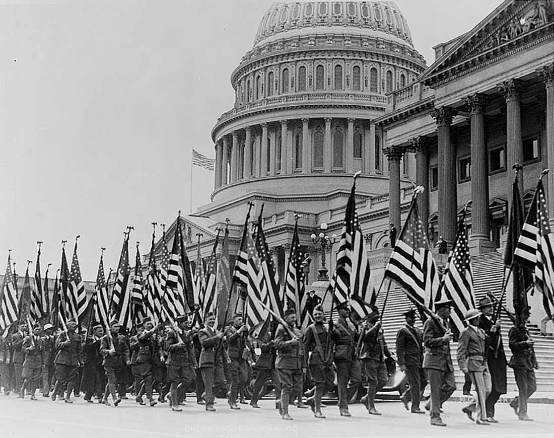 veterans march washington 1932