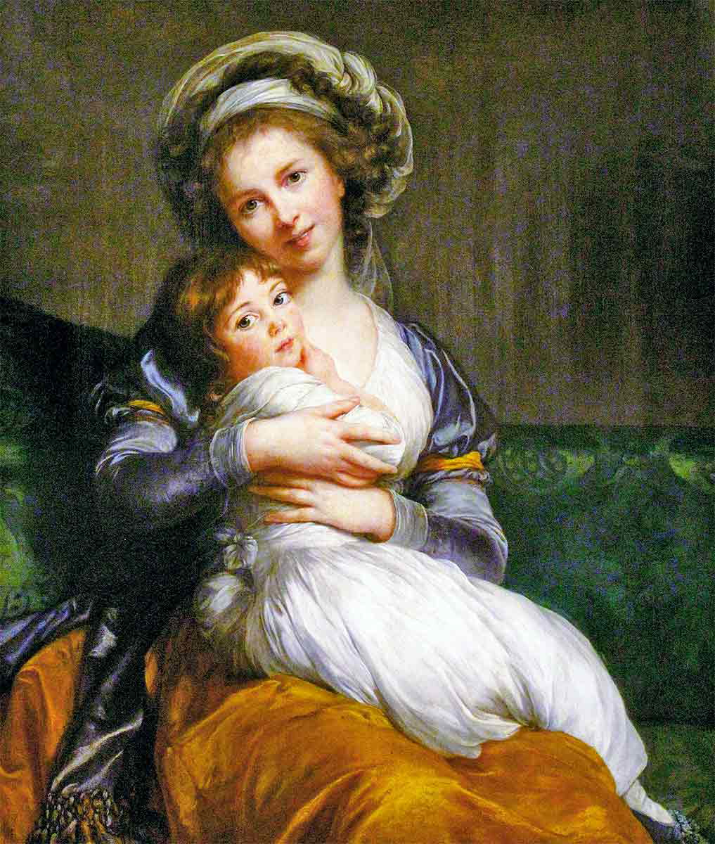 vigee lebrun self portrait painting