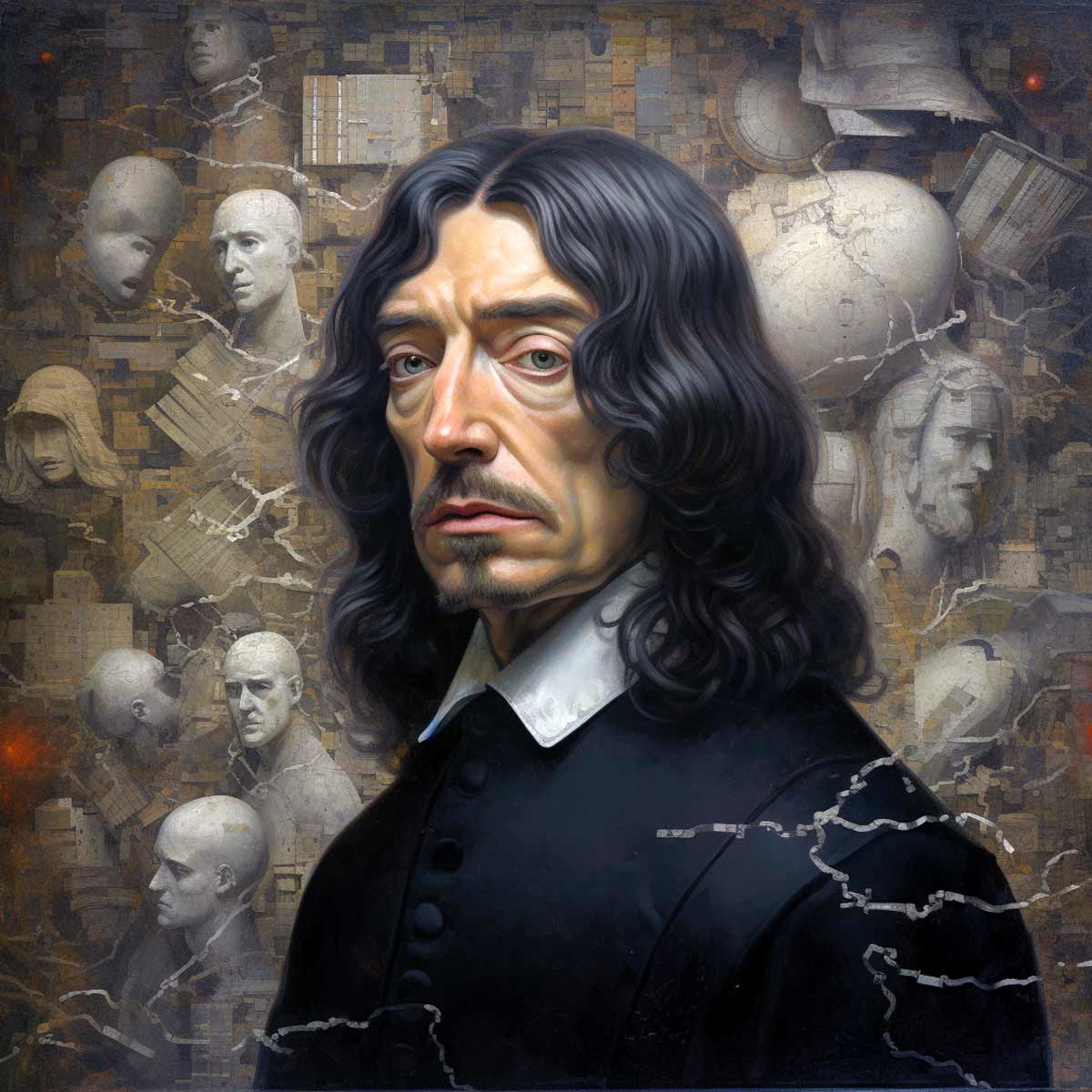 viktoria sus rene descartes illustration