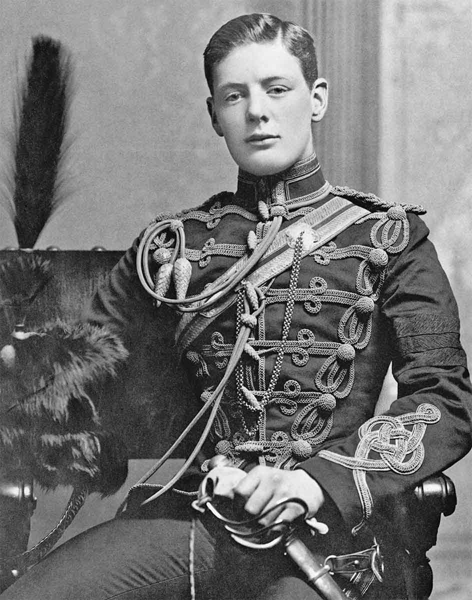 winston churchill 1874 queens own hussars