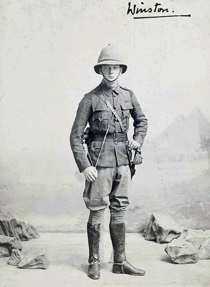 winston churchill colonial soldier 1898
