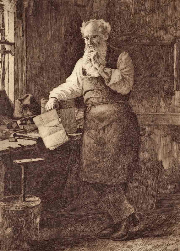 Thinking It Over, 1884, Thomas Waterman Wood. Source: National Gallery of Art