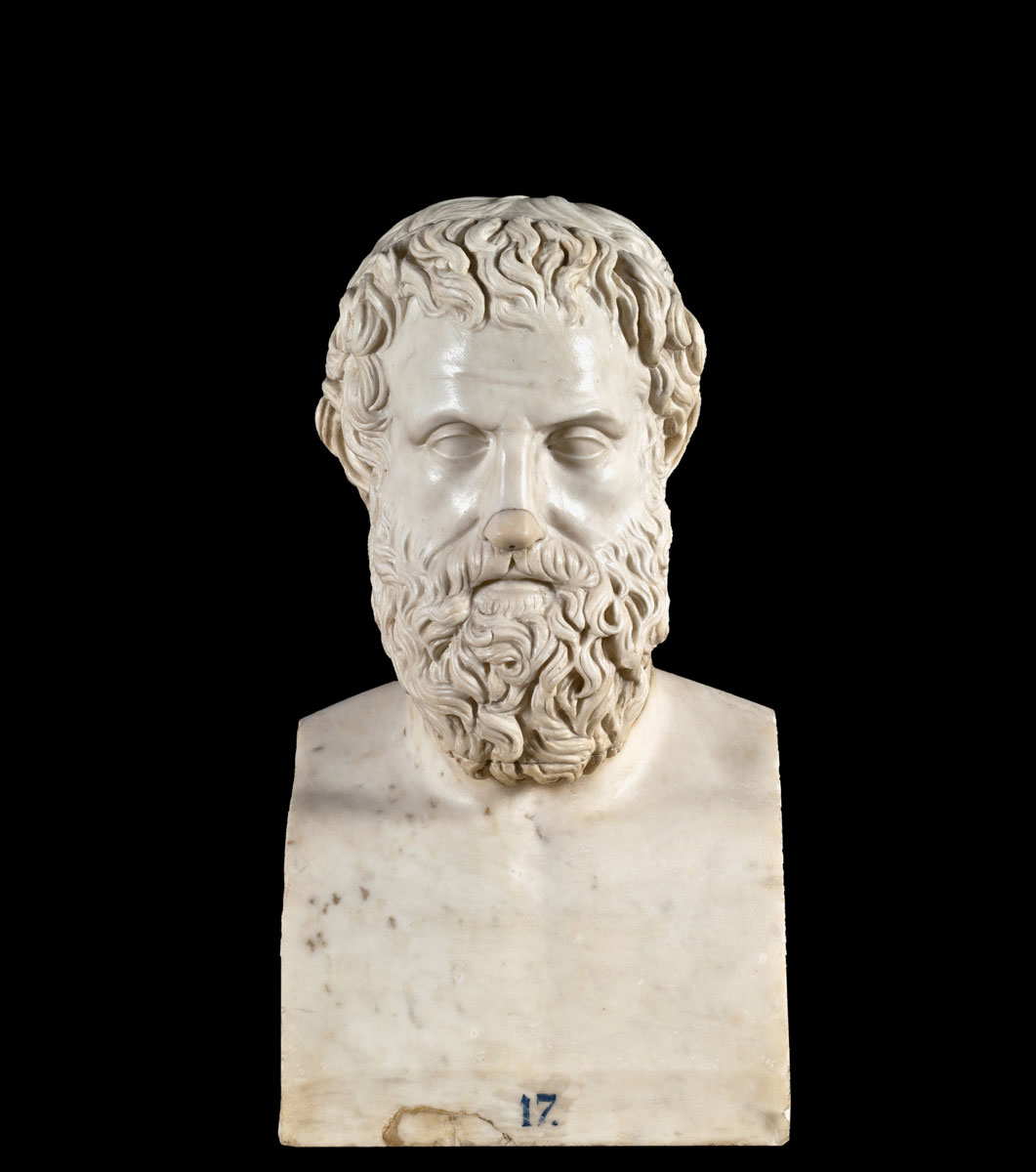 aeschylus marble bust