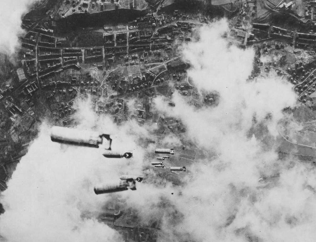 Dresden bombing during World War II. Source: Huffington Post