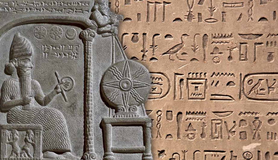ancient writing developed religion magic