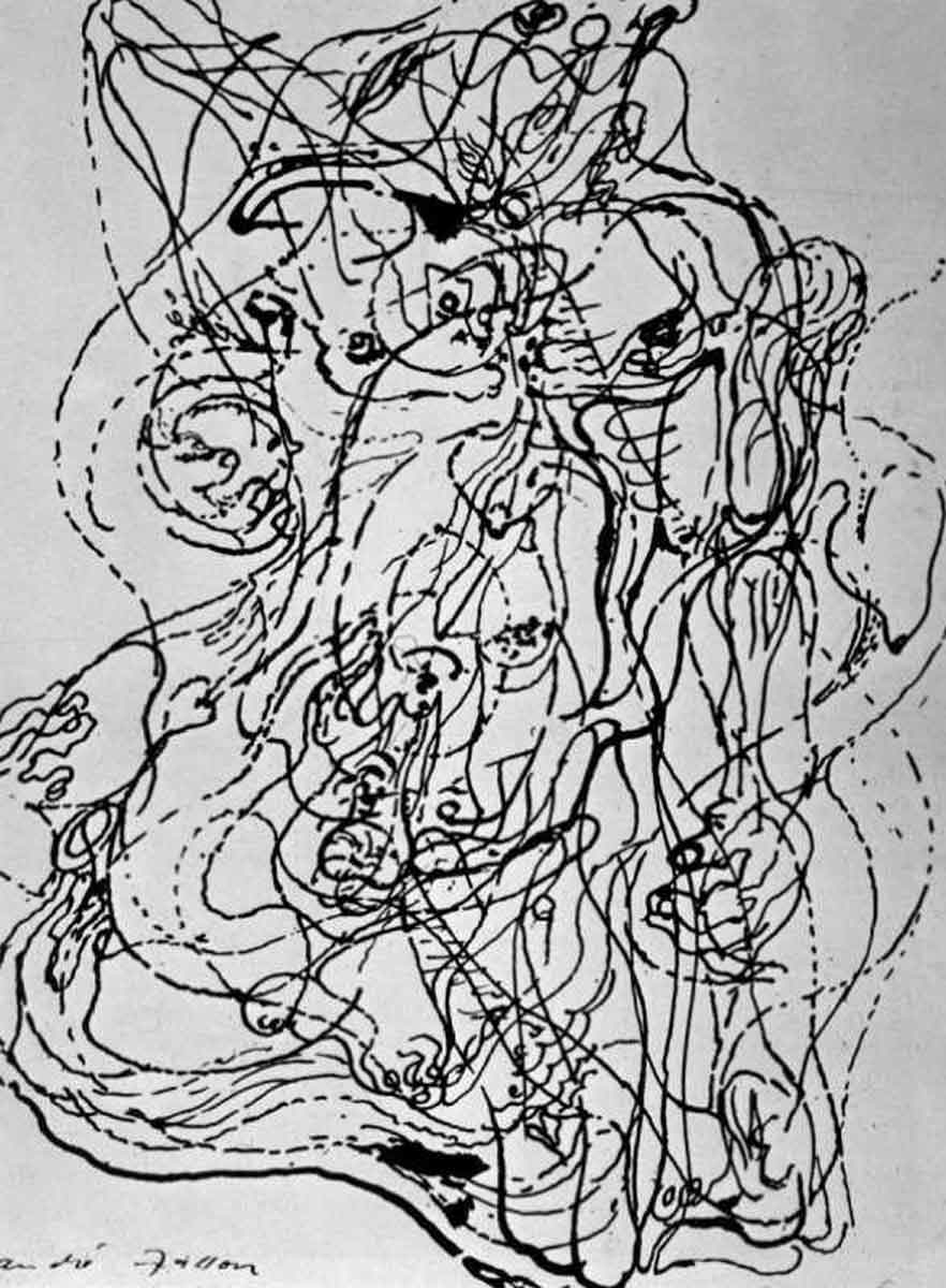 andre masson automatic drawing