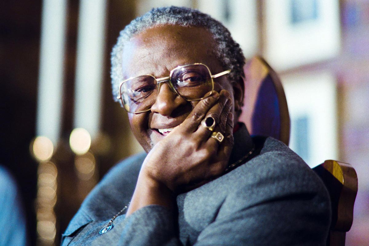archbishop tutu smiling