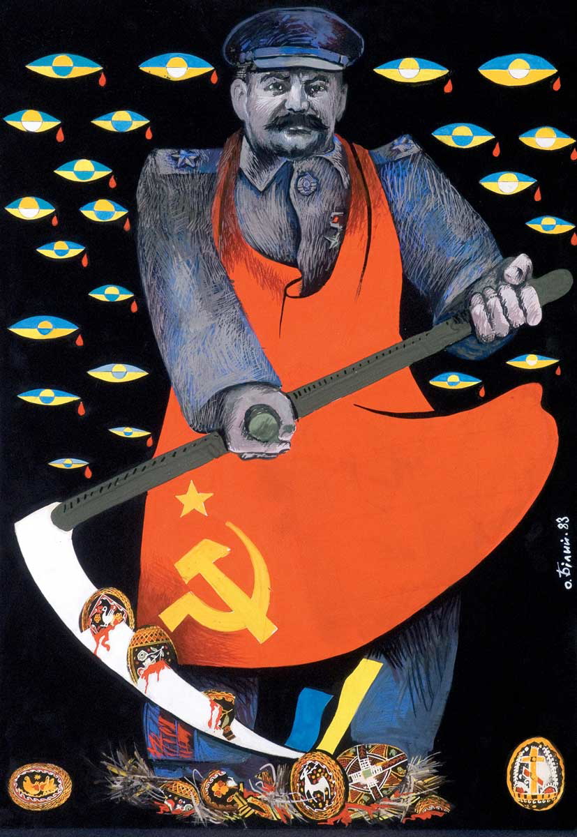 bily oleh genocide of nation painting