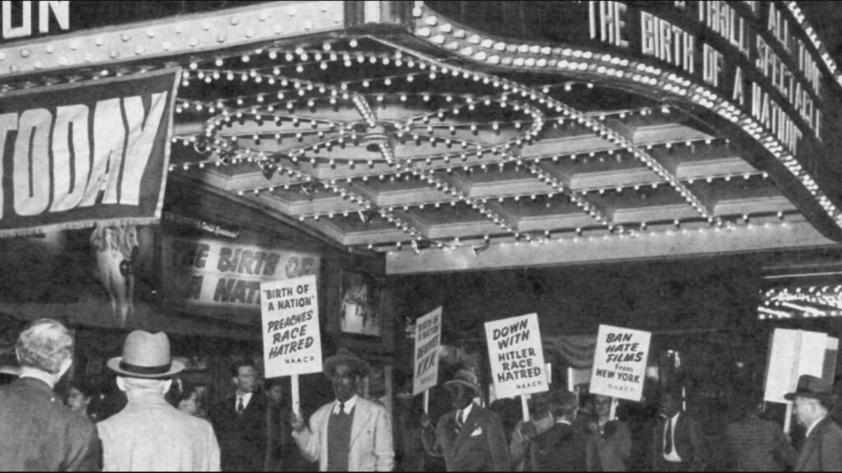 birth nation theater protest