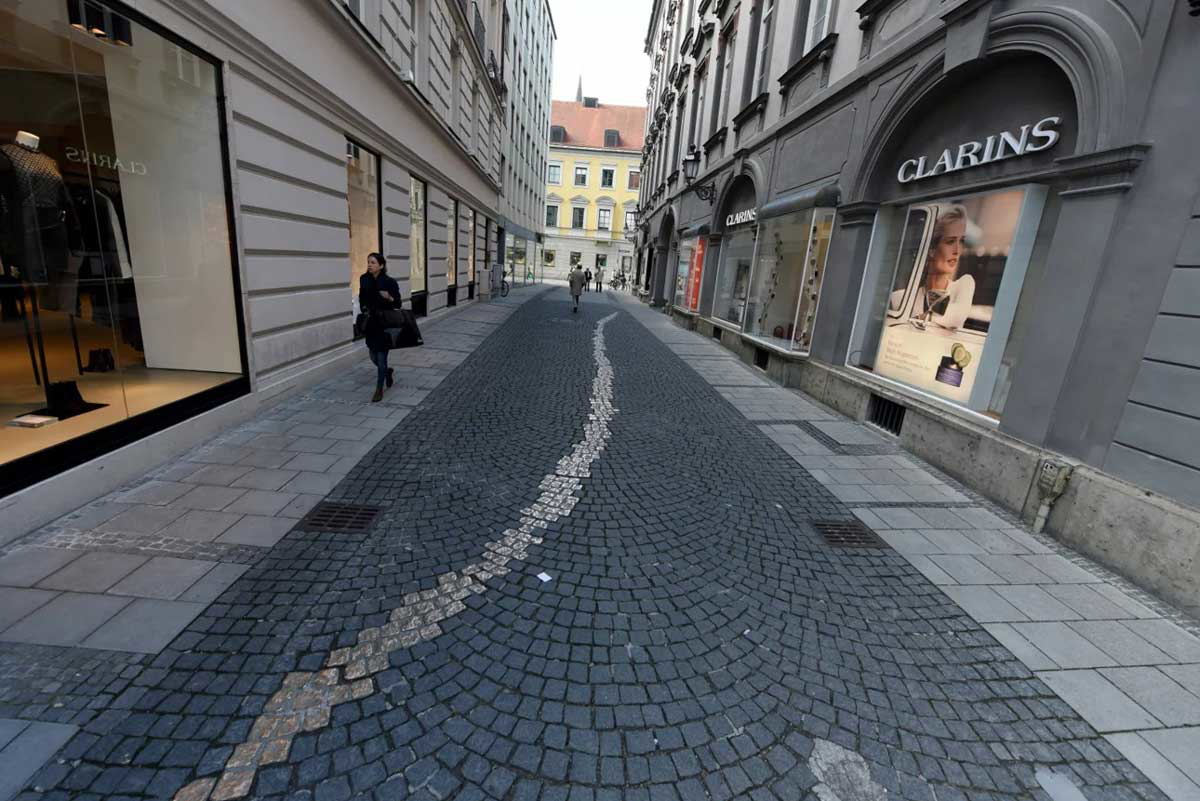 bronze trail viscardigasse munich